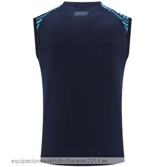 Nuevo Entrenamiento Sin Mangas Napoli 24/25 Azul Baratas